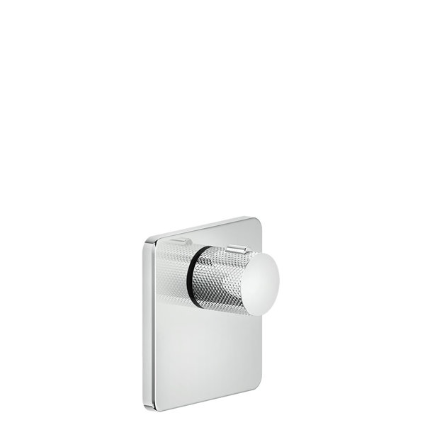 Gessi Inciso ready-mounted set for 3/4 high performance concealed thermostat without shut-off, 58254