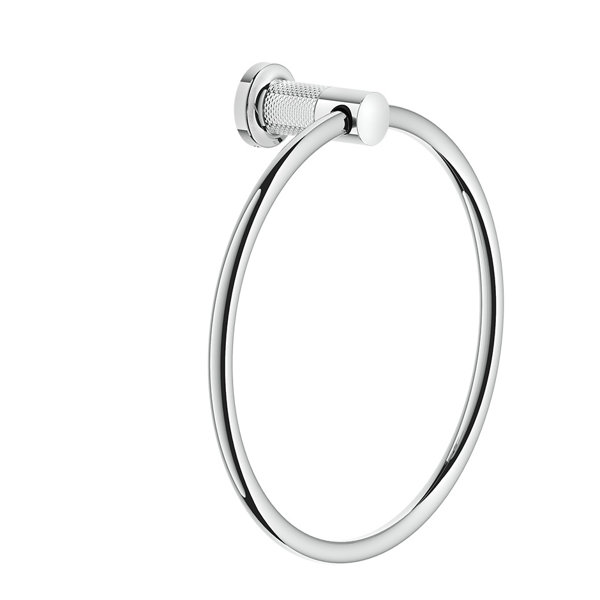 Gessi Inciso towel ring for wall mounting, 58509