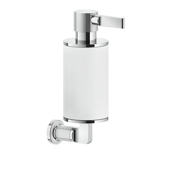 Gessi Inciso soap dispenser for wall mounting, container white matt, 58513