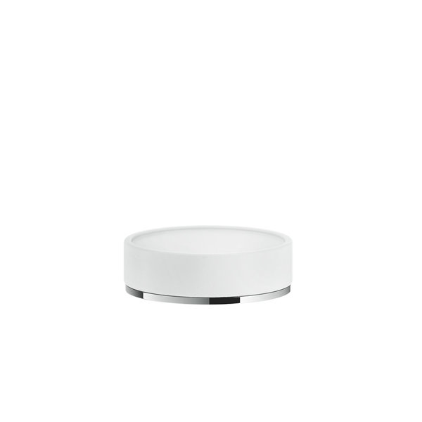 Gessi Inciso pedestal soap dish white matt, 58525