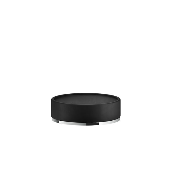 Gessi Inciso pedestal soap dish black matt, 58526