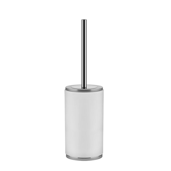 Gessi Ovale, toilet brush set stand version, white, 25345