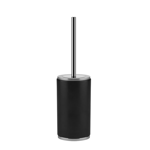 Gessi Ovale, toilet brush set stand version, black, 25354