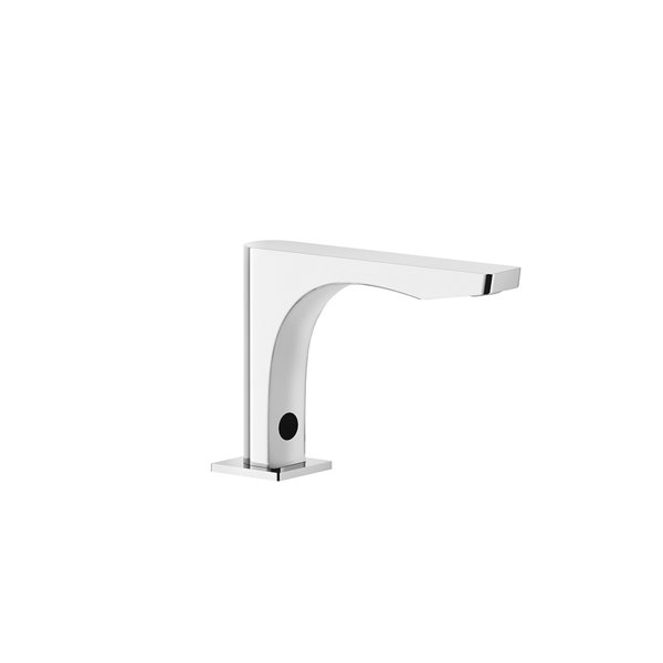 Gessi Rilievo, touch-free, electronically controlled basin spout with sensor, 59023