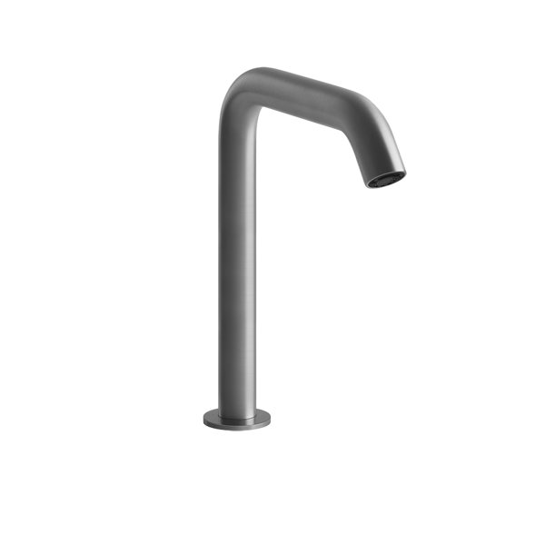 Gessi 316 Flessa, touch-free, electronically controlled washbasin spout, integrated sensor on aerato...