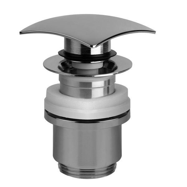 Gessi drain valve Stop&Go 1 1/4 for basins with overflow, stem valve min. 25mm/max. 45mm, 29083