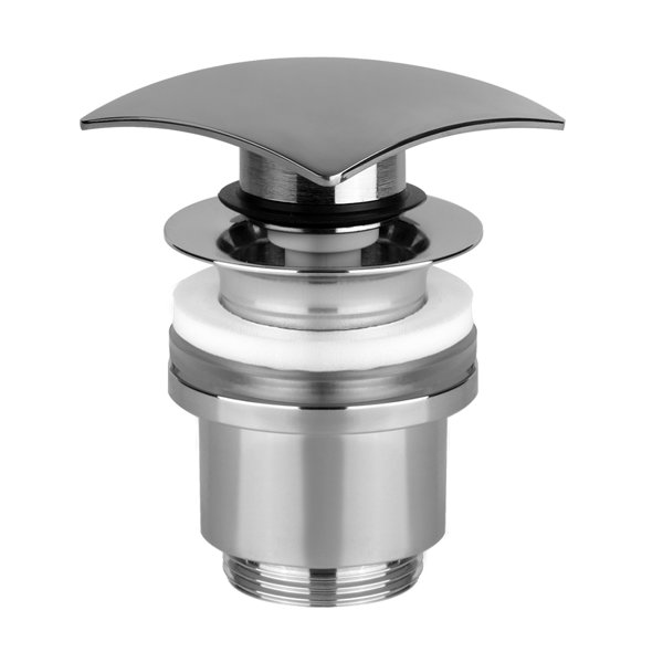 Gessi drain valve Stop&Go 1 1/4 for basins without overflow, stem valve min. 25mm/max. 45mm, 29085