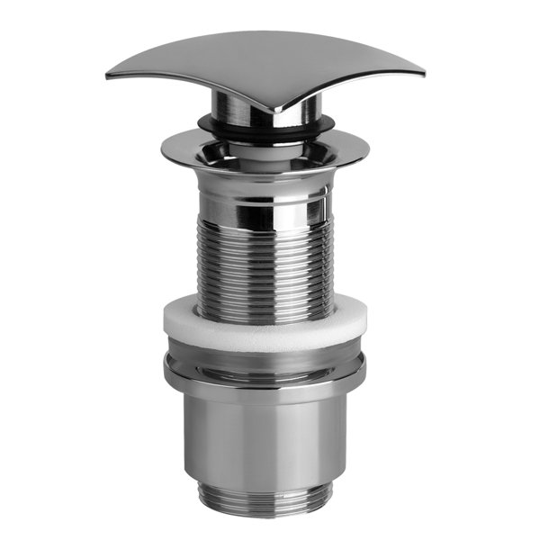 Gessi drain valve Stop&Go 1 1/4 for basins without overflow, stem valve min. 64mm/max. 85mm, 29086