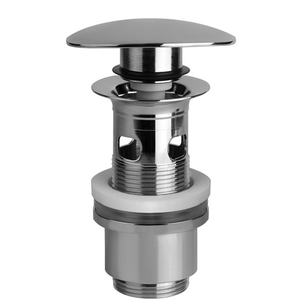 Gessi drain valve Stop&Go 1 1/4 for basins with overflow, stem valve min. 64mm/max. 85mm, 29090