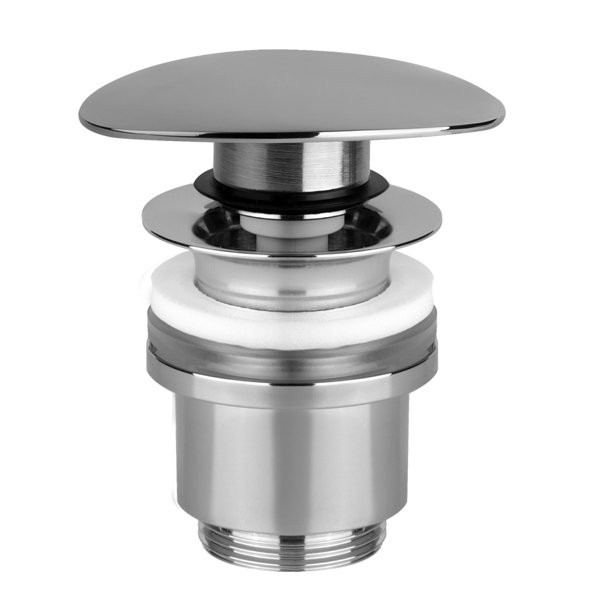 Gessi drain valve Stop&Go 1 1/4 for basins without overflow, stem valve min. 25mm/max. 45mm, 29091