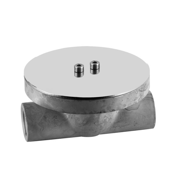 Gessi concealed body for free-standing washbasin tap, connections 1/2 parallel to washbasin, tap adj...