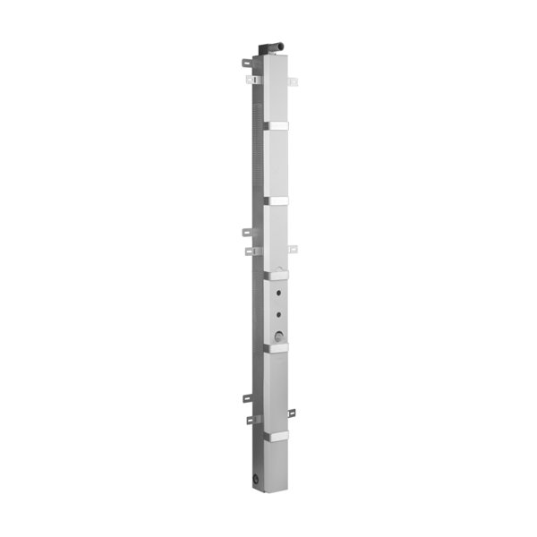 Gessi concealed body for thermostat shower column with baffle cartridge 3 ways outlets individually ...