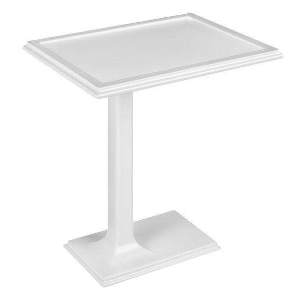 Gessi Eleganza side table, in Cristalplant, 595 x 450 x 580mm, 46790521