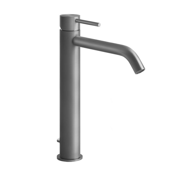 Gessi 316 Flessa single-lever basin mixer, higher version, with 1 1/4 waste, projection 156 mm, 54003727