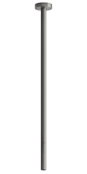 Gessi 316 Flessa washbasin ceiling spout 1/2, can be combined with single-lever mixer or sensor, length 1600 mm, 54099727