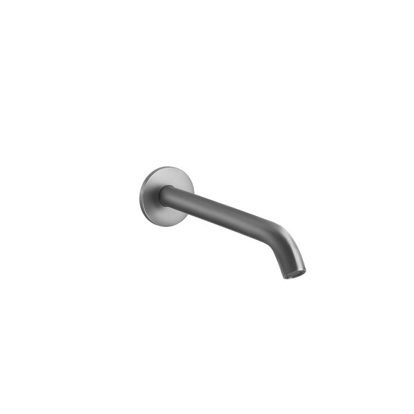 Gessi 316 Flessa washbasin spout 1/2, custom-made, spout length (70-300 mm), curved spout, internal aerator M16.5x1, 54210