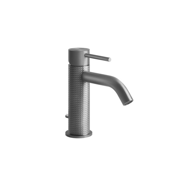 Gessi 316 Cesello single-lever basin mixer, with pop-up waste, 122mm projection, 54401