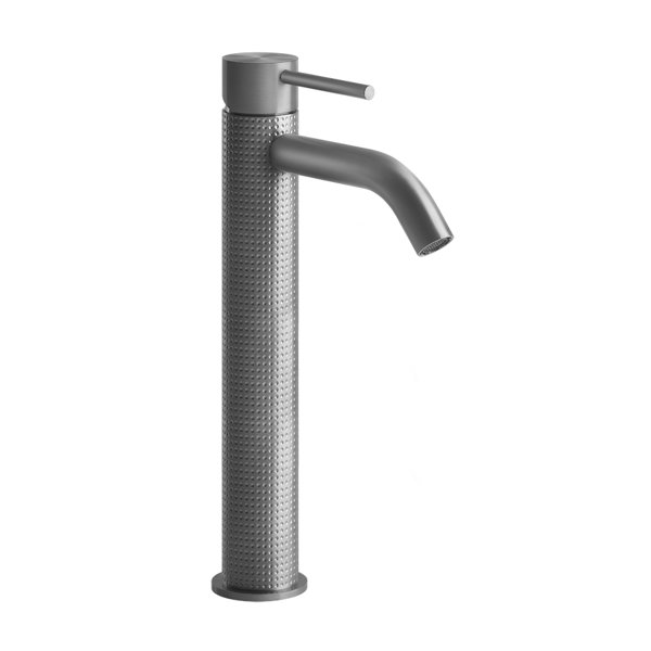 Gessi 316 Cesello single-lever basin mixer, higher version 228 mm, without pop-up waste, projection ...