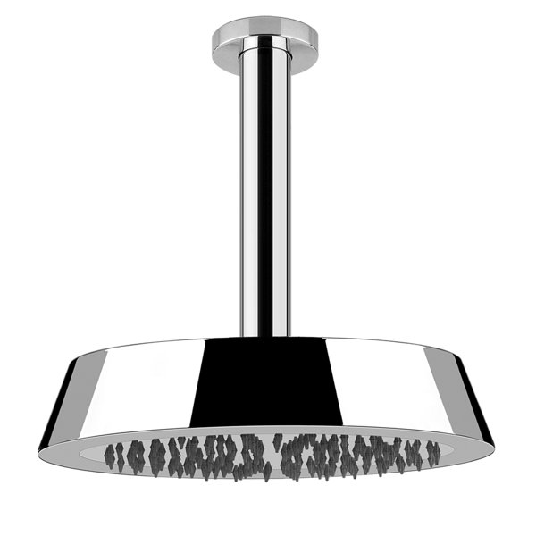 Gessi Cono anti-limestone overhead shower D240 mm 1/2 connection, ceiling mounting, length 270 mm, 45152