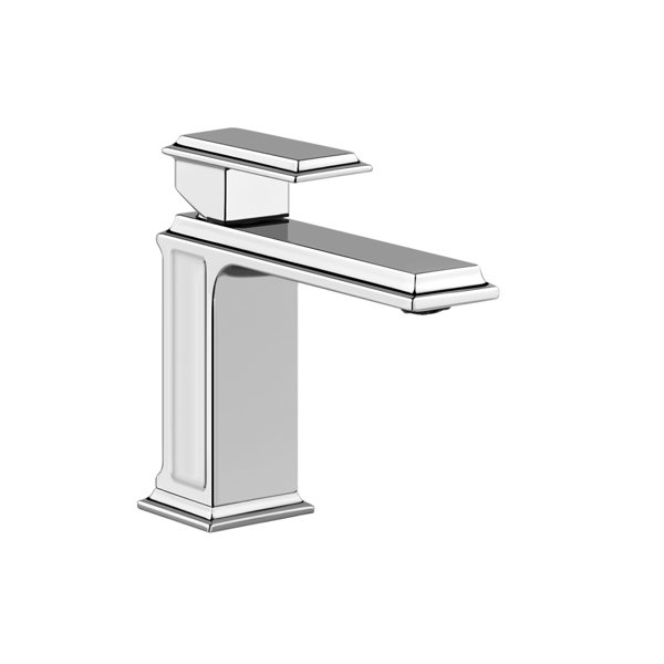 Gessi Eleganza, single lever mixer for washbasin, hose connection with connector, without drain, 46002