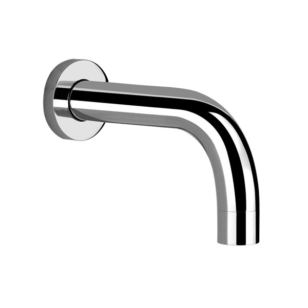 Gessi Emporio Via Tortona tub wall spout for separate single lever mixer, projection 167 mm, 38785031