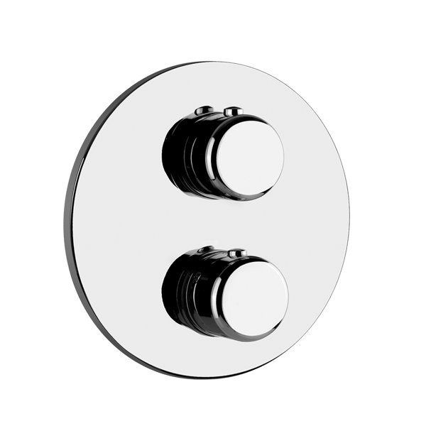 Gessi Goccia ready-to-install set for concealed thermostatic mixer, 1 outlet for concealed body, the...