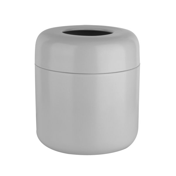 Gessi Goccia waste bin in GRES white, 38177519