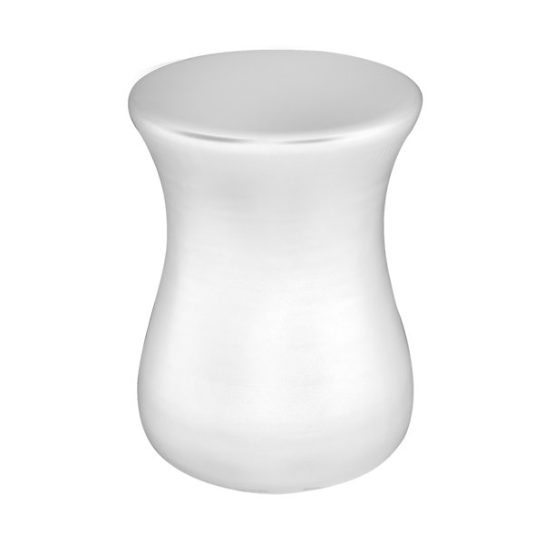 Gessi Goccia stool in GRES white, seat 337mm, 38181519