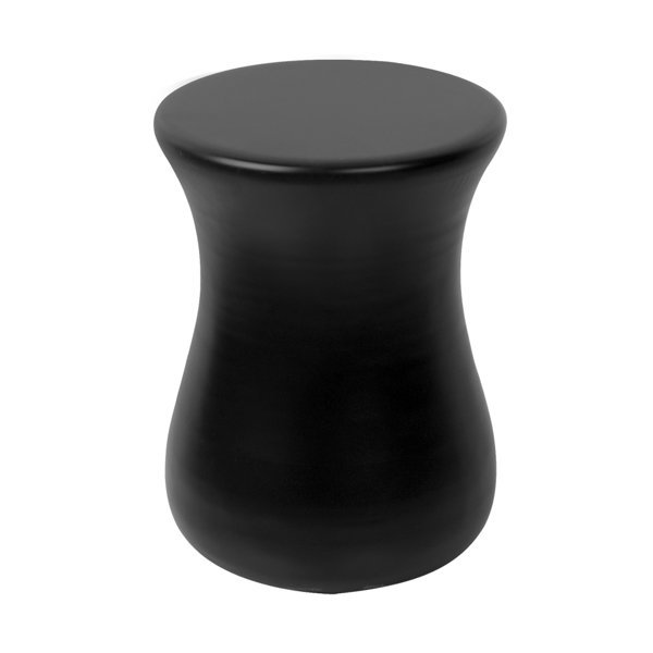 Gessi Goccia stool in GRES black, seat area 337mm, 38182519