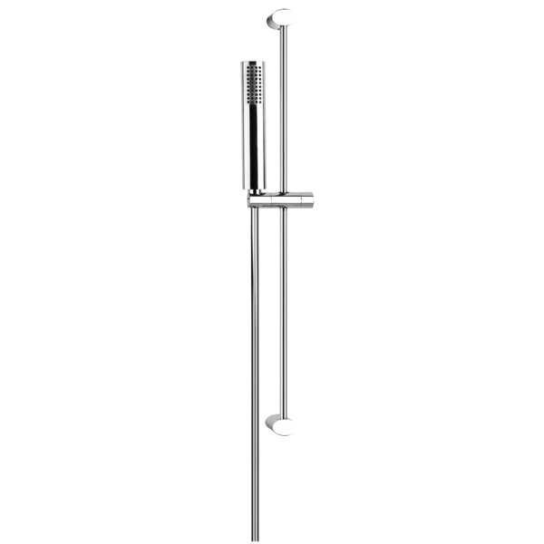 Gessi Ovale, shower set, with anti-lime shower and 1.50 m metal hand shower hose, 23145