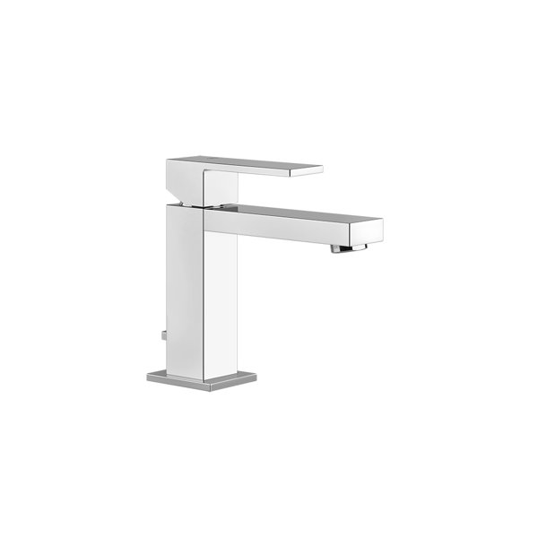 Gessi Rettangolo single-lever basin mixer, with 1 1/4 waste, 129 mm projection, 20001