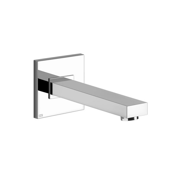 Gessi wall-mounted bath spout for separate single-lever mixer (not included) Projection 187 mm, 20120