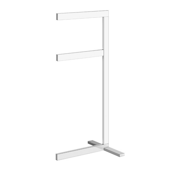 Gessi Rettangolo accessories towel rack, 20939