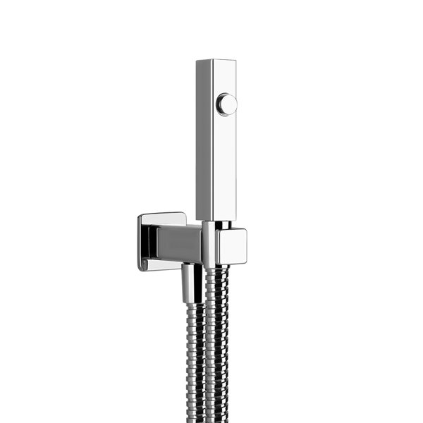 Gessi Rettangolo WC cleaning shower with one jet, 33823