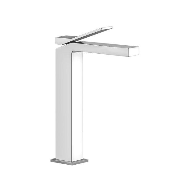 Gessi Rettangolo K single-lever basin mixer high version 248 mm, without pop-up waste, projection 12...