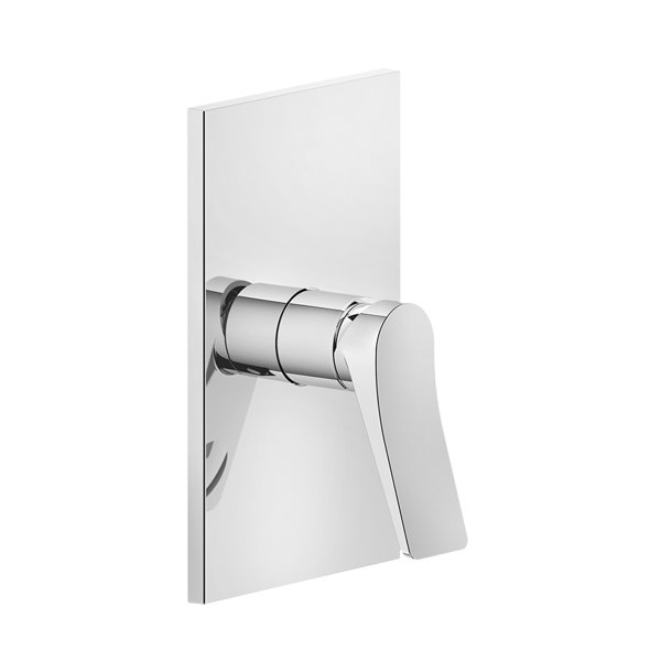 Gessi Rilievo, ready-mounted single lever mixer without diverter for bath/shower, one outlet, 59061