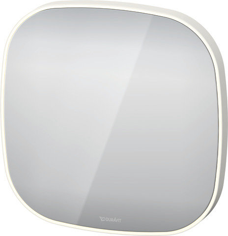 Duravit Zencha LED Spiegel 50x500x500mm, mit Spiegelheizung, App Version, ZE7065000000000