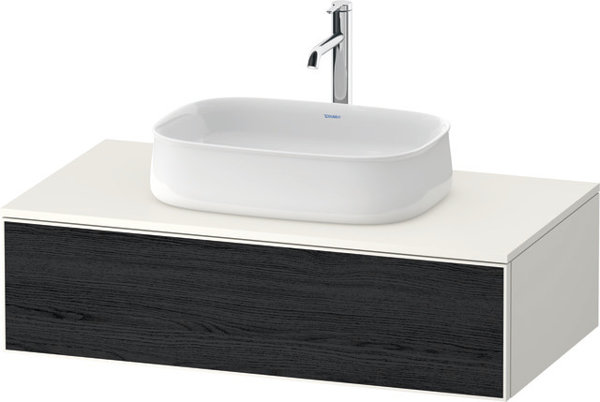 Duravit Zencha console washbasin base, 1000x550x281mm, 1 cutout center, ZE48110