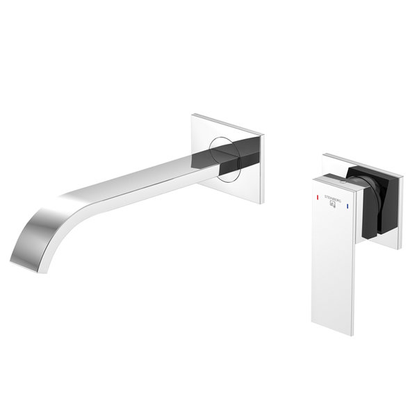 Steinberg 135 series basin mixer, ready-mounted set, concealed, projection 200 mm, 13518143