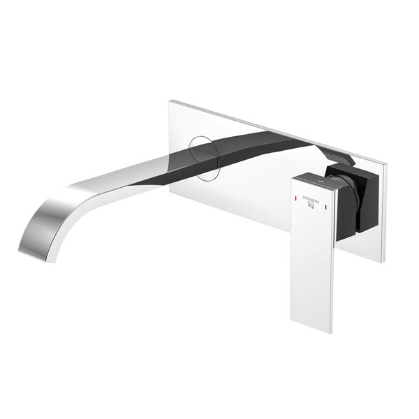 Steinberg 135 series basin mixer, ready-mounted set, concealed, 175 mm projection, 13518543