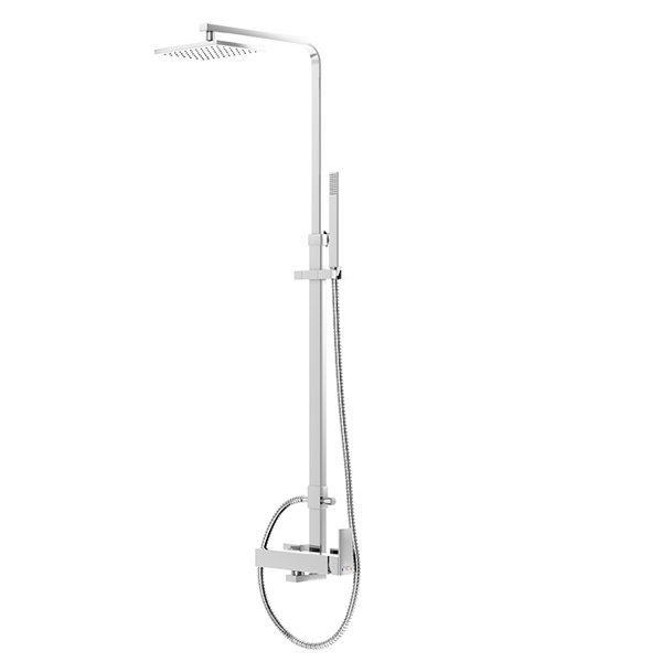 Steinberg Series 160 shower system, complete set, with Easy-Clean, length rain shower arm 960-1420mm, 1602762