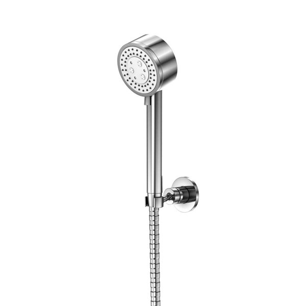 Steinberg Series 100 hand shower set, 3-position adjustable, wall bracket, 1001626