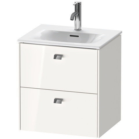 Duravit Brioso vanity unit wall-hung 52.0 x 41.9 cm, with 2 drawers, incl. siphon cut-out and apron, for washbasin Viu 234453