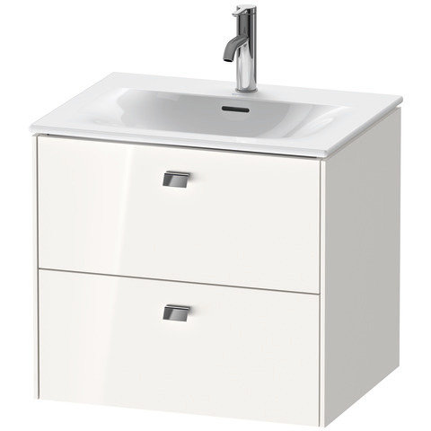 Duravit Brioso vanity unit wall-mounted 62.0 x 47.9 cm, 2 drawers, incl. siphon cut-out and apron, f...