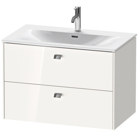 Duravit Brioso vanity unit wall-mounted 82.0 x 47.9 cm, 2 drawers, incl. siphon cut-out and apron, for washbasin Viu 234483