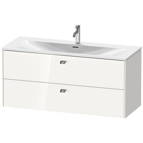 Duravit Brioso vanity unit wall-mounted 122.0 x 47.9 cm, 2 drawers, incl. siphon cut-out and apron, ...