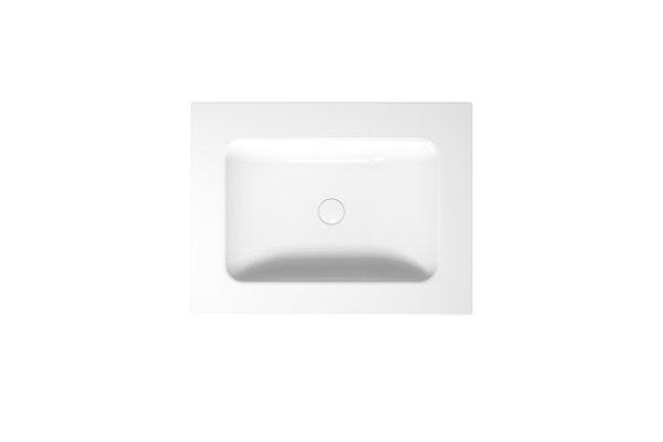 Bette One wall-mounted washbasin with tap hole, A132 700 x 530 mm