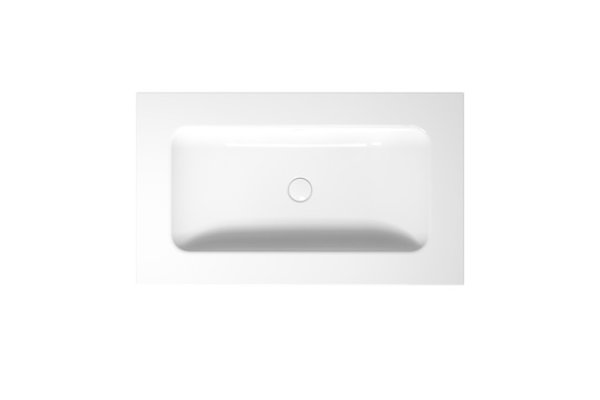 Bette One wall-mounted washbasin without tap hole, A133 900 x 530 mm