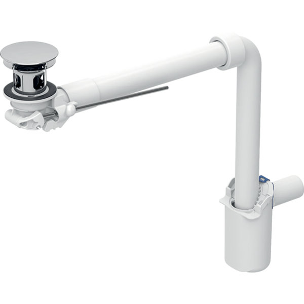 Geberit washbasin drain/room siphon for one pillar tap