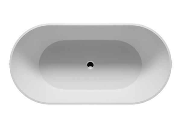 RIHO Bilbao freestanding bathtub, SolidSurface, B11